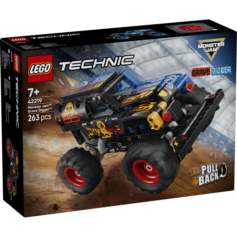 LEGO Technic - Monster Jam Grave Digger Eld Och Is