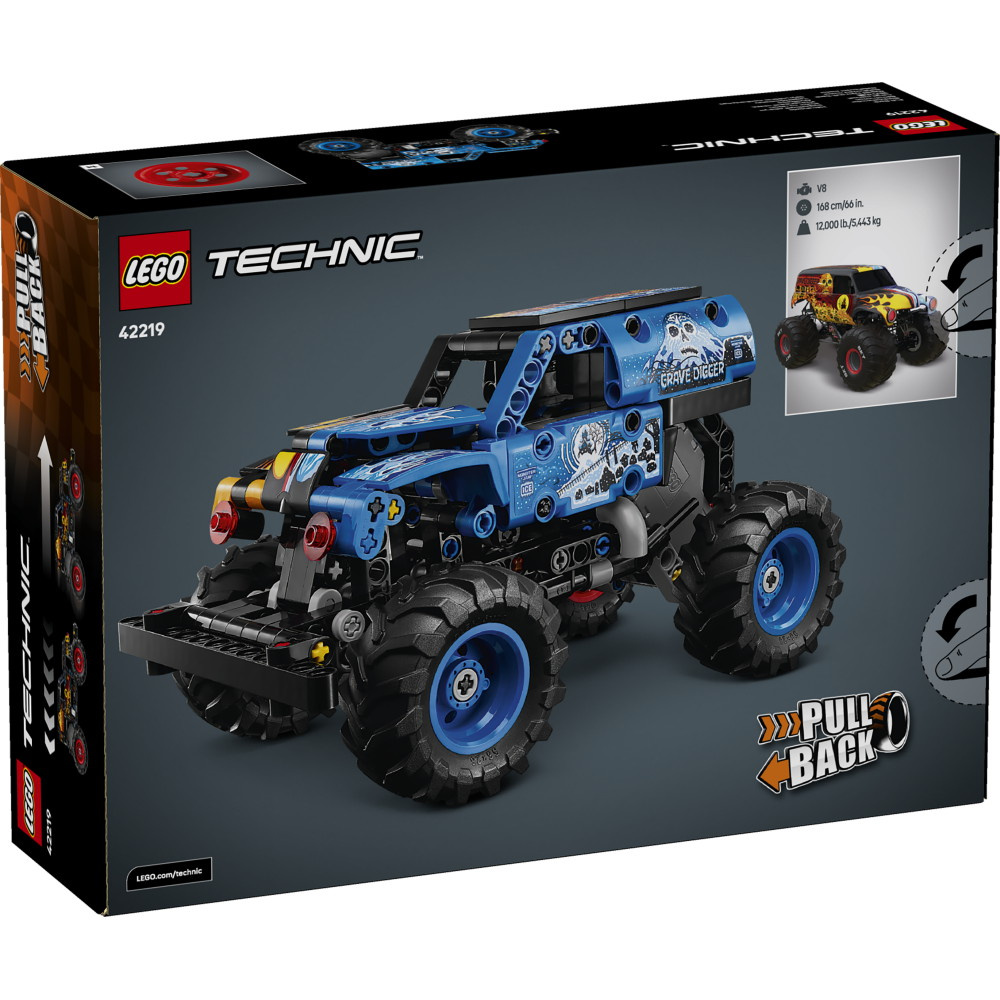 LEGO Technic - Monster Jam Grave Digger Eld Och Is