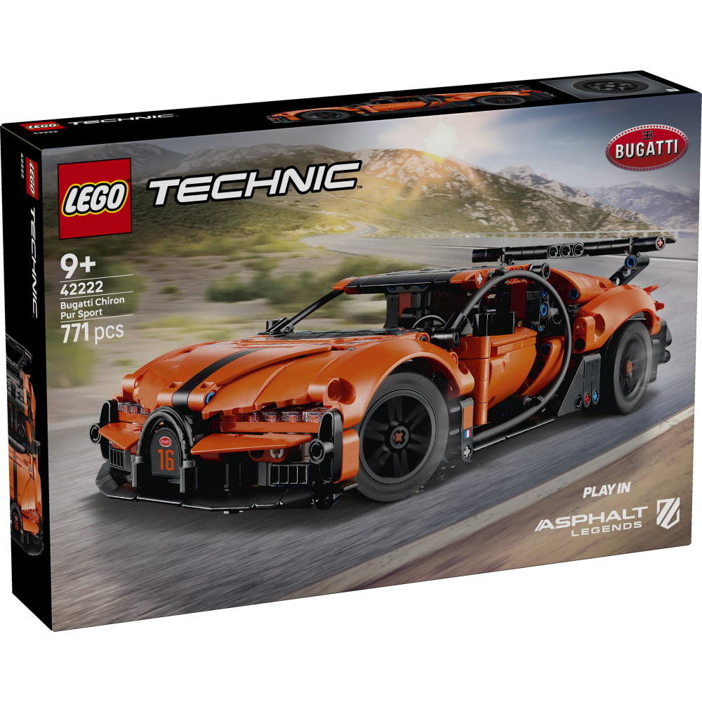 LEGO Technic - Bugatti Chiron Pur Sport hyperbil