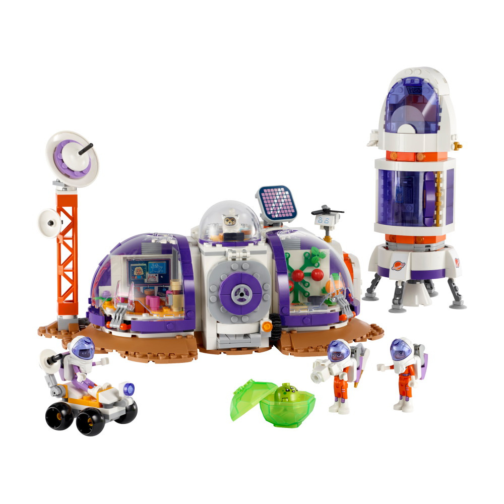 LEGO Friends - Rymdbas på Mars med raket