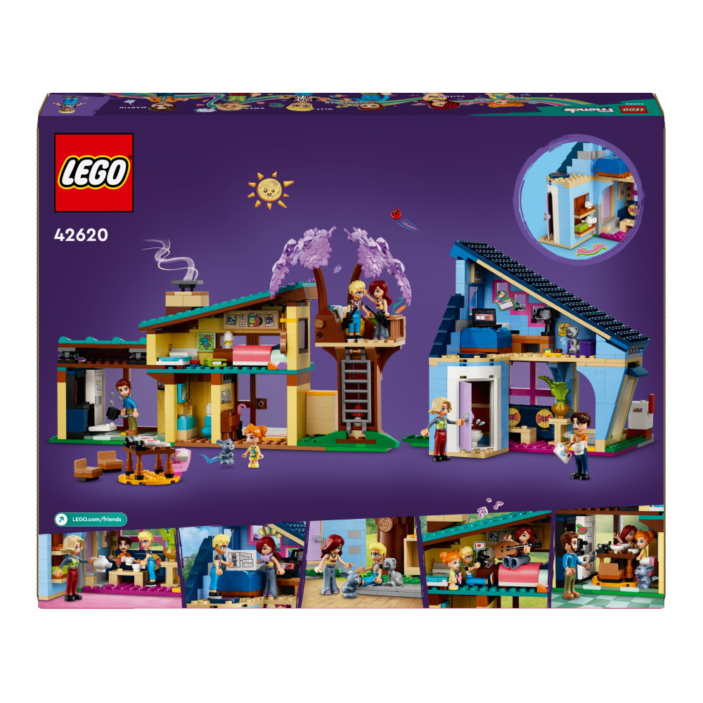 LEGO Friends - Ollys och Paisleys familjehus