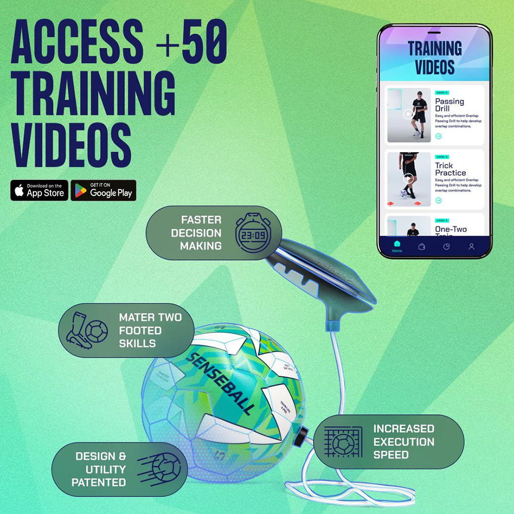 SenseBall - Pro-Level - Size 2 Ball (Green)