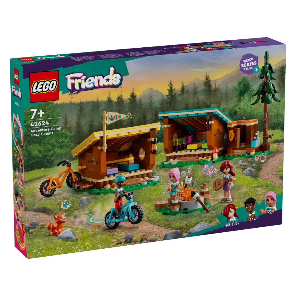 LEGO Friends - Äventyrsläger – Mysiga stugor