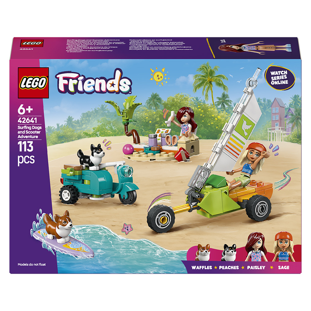 LEGO Friends - Äventyr med surfhundar och vespa