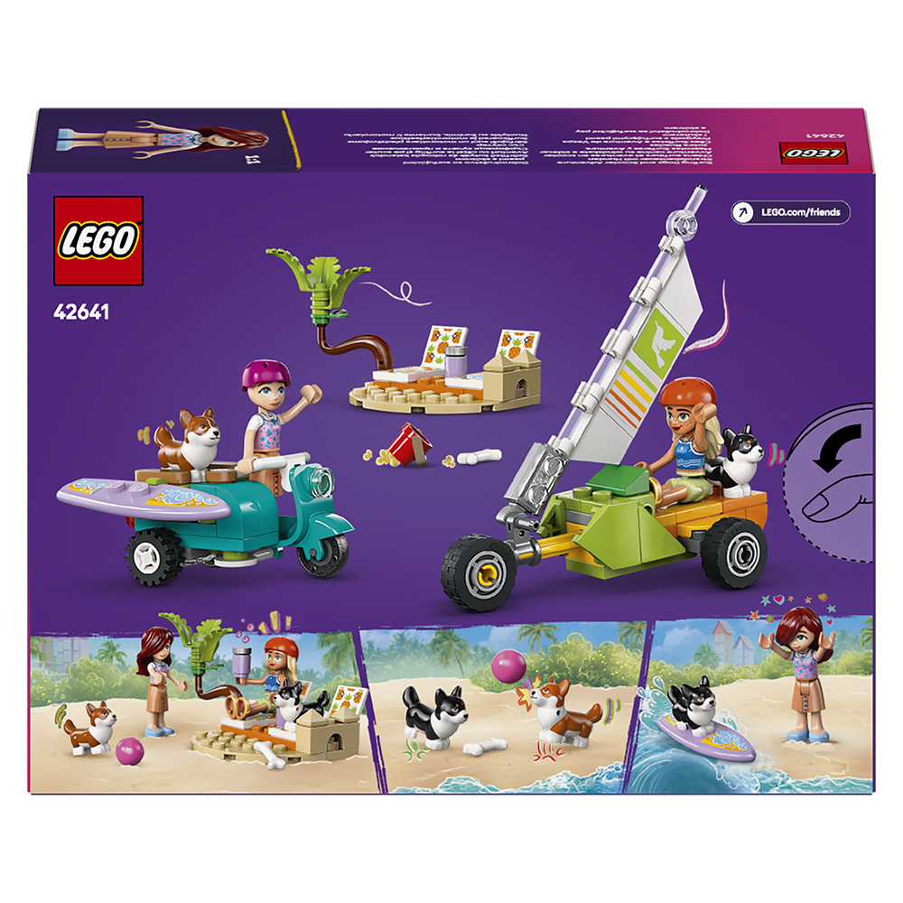 LEGO Friends - Äventyr med surfhundar och vespa