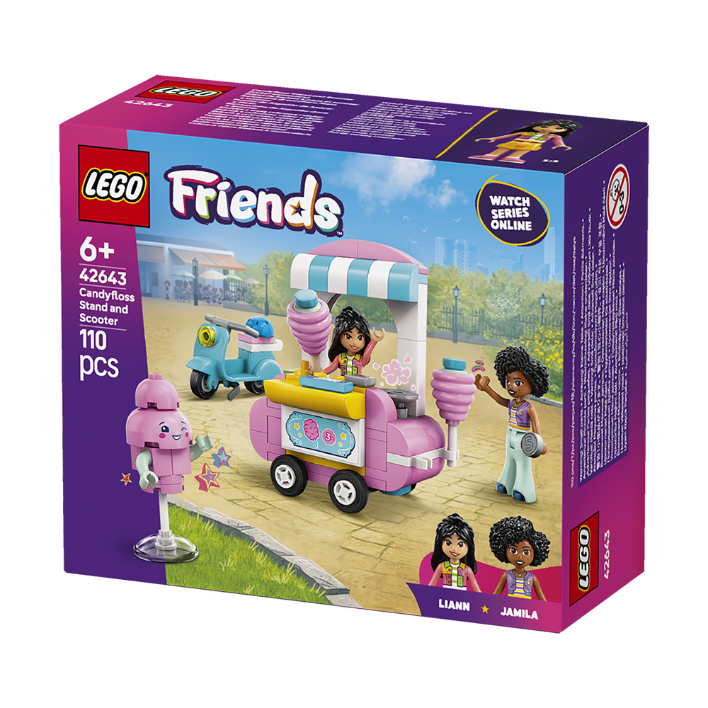 LEGO Friends - Sockervaddsstånd och vespa