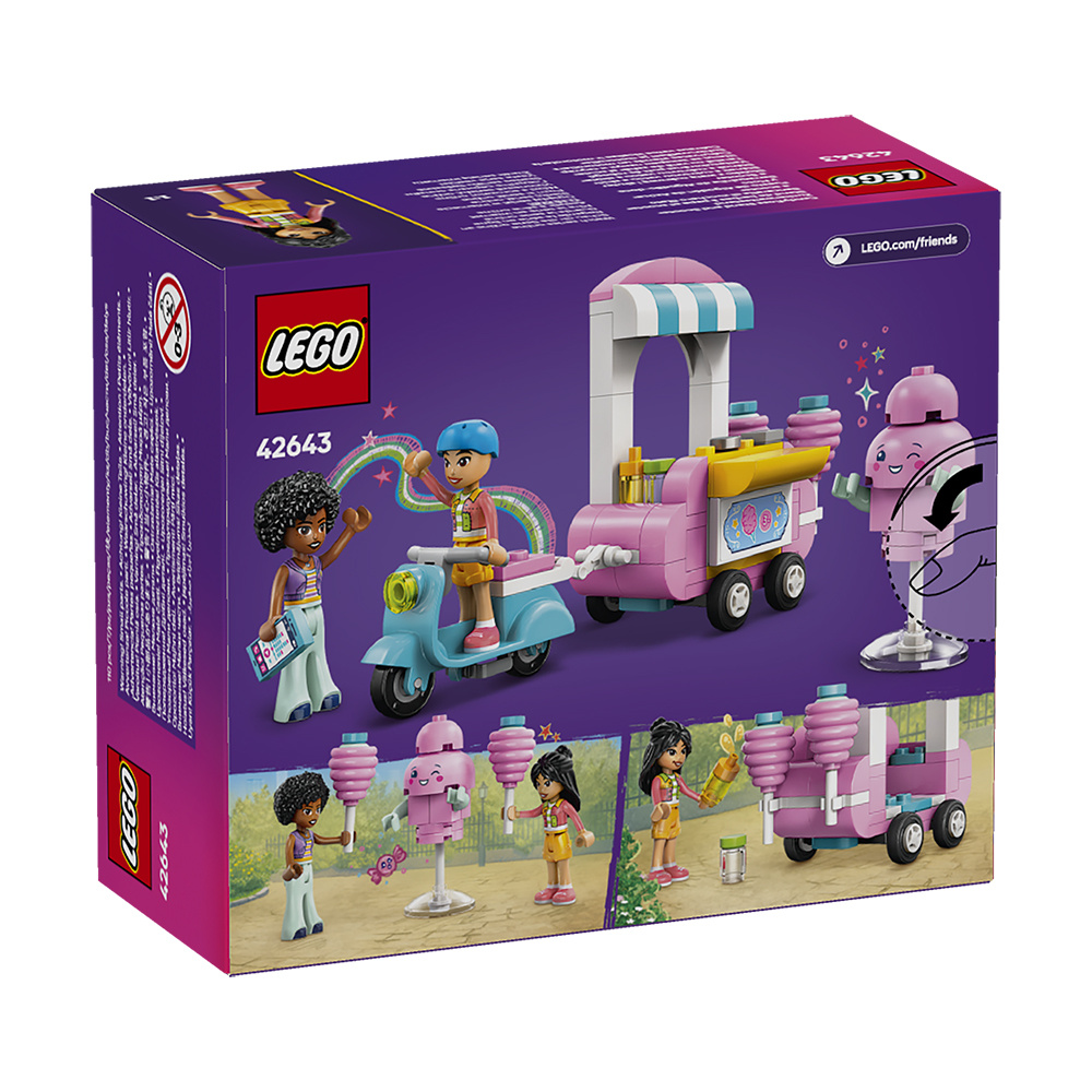LEGO Friends - Sockervaddsstånd och vespa