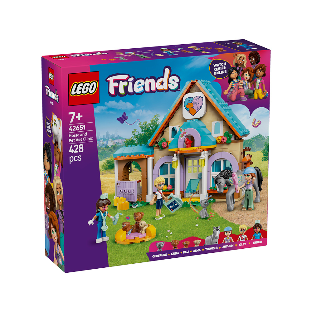 LEGO Friends - Veterinärklinik för hästar och husdjur