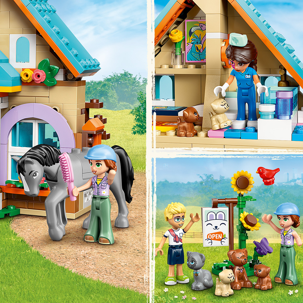 LEGO Friends - Veterinärklinik för hästar och husdjur