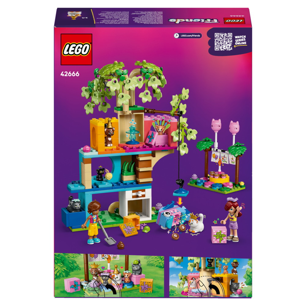 LEGO Friends - Kattkalas & trädkoja
