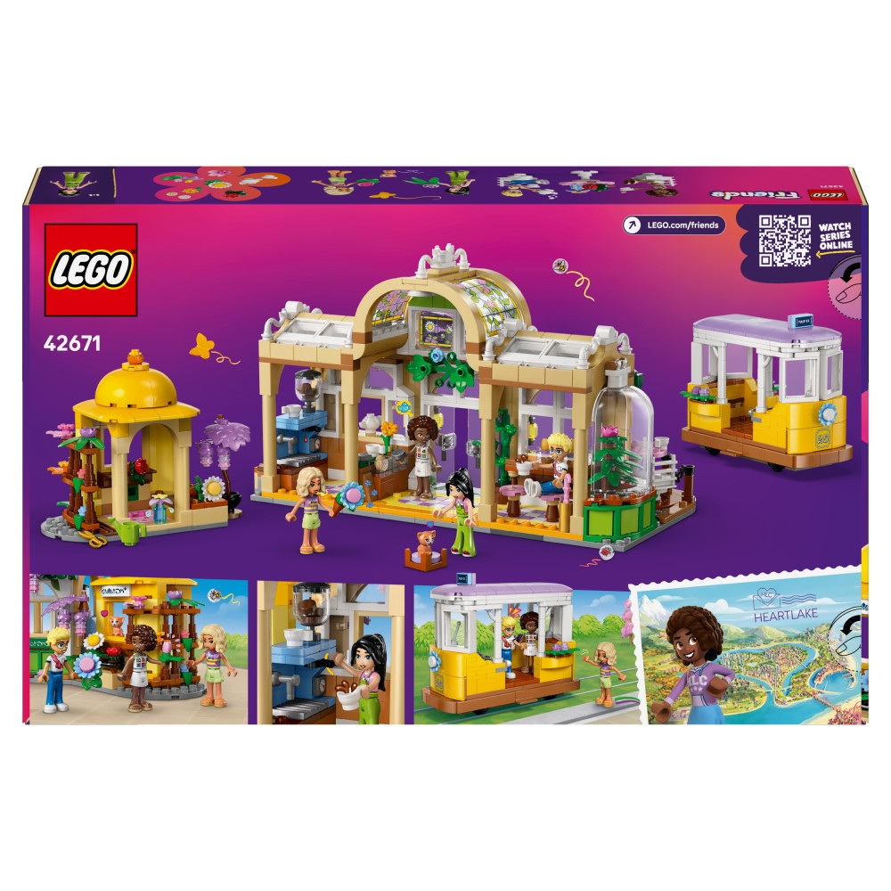 LEGO Friends - Växtkafé & blomsteraffär