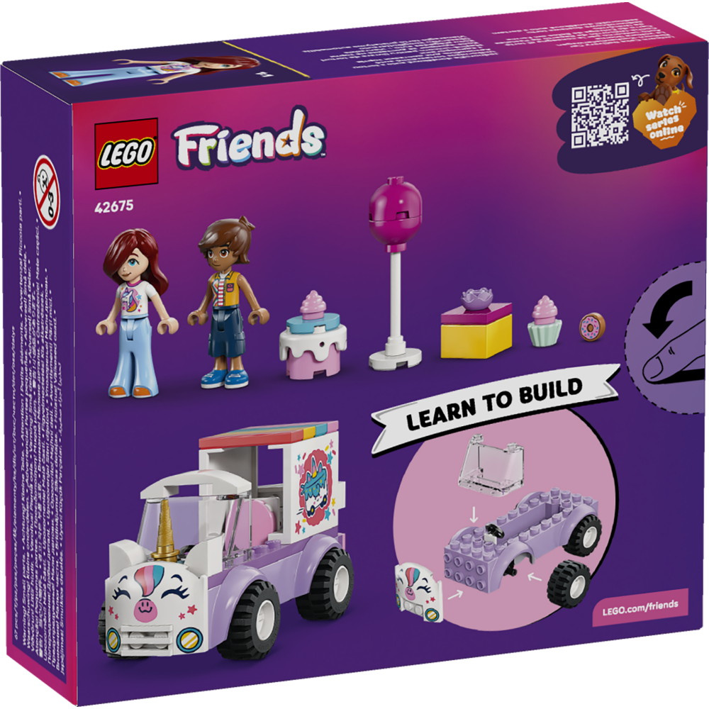 LEGO Friends - Enhörningsbil För Tårtleveranser