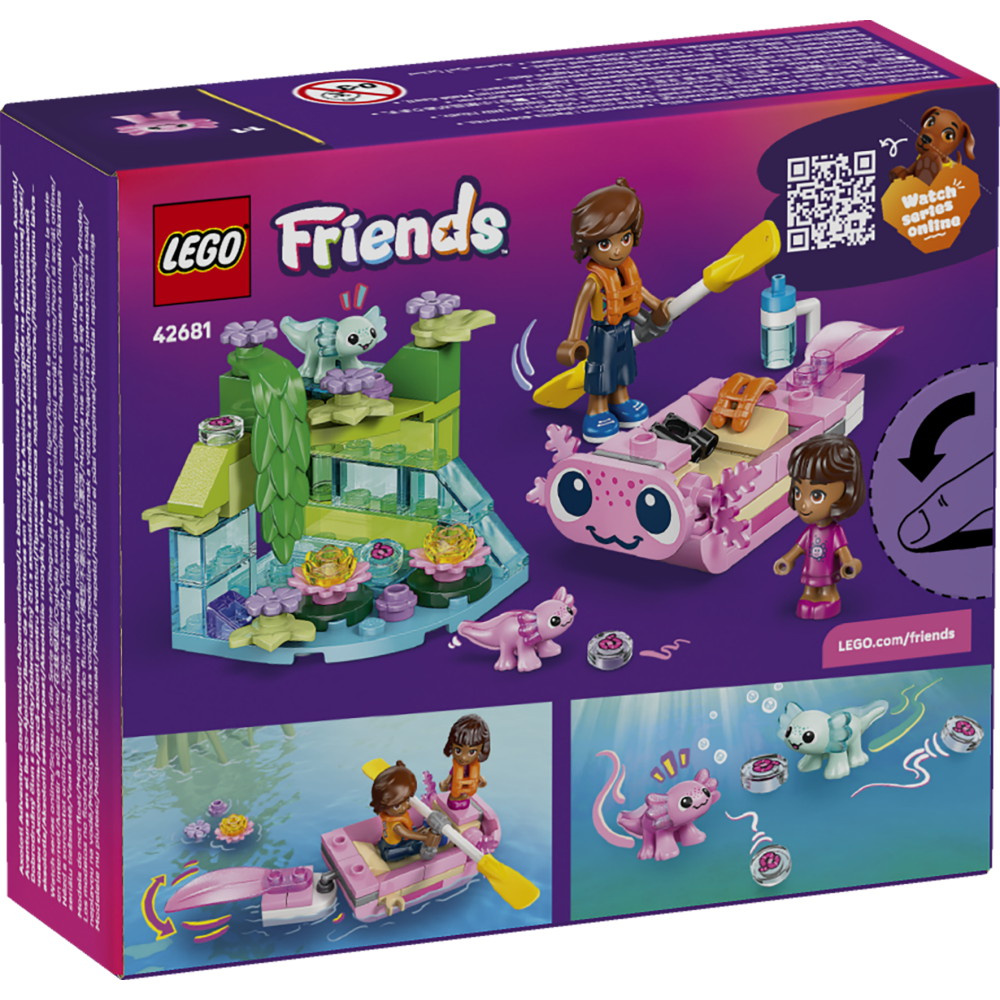 LEGO Friends - Äventyrsbåt Med Axolotler
