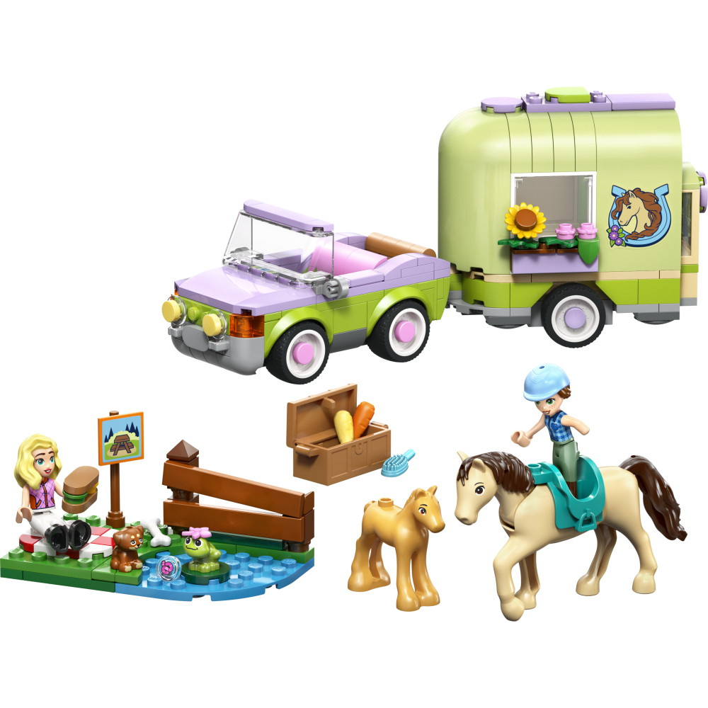 LEGO Friends - Släp Med Häst Och Föl