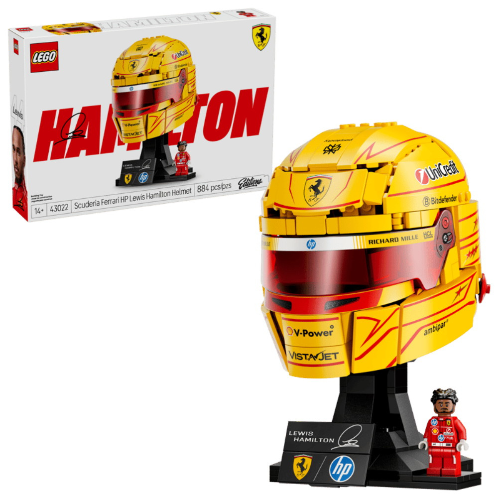 LEGO - Scuderia Ferrari HP Lewis Hamilton hjälm 