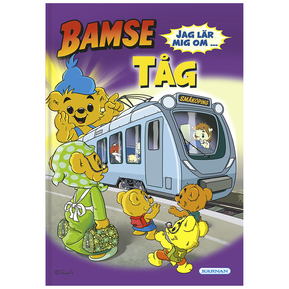 Bamse - Jag lär mig om tåg