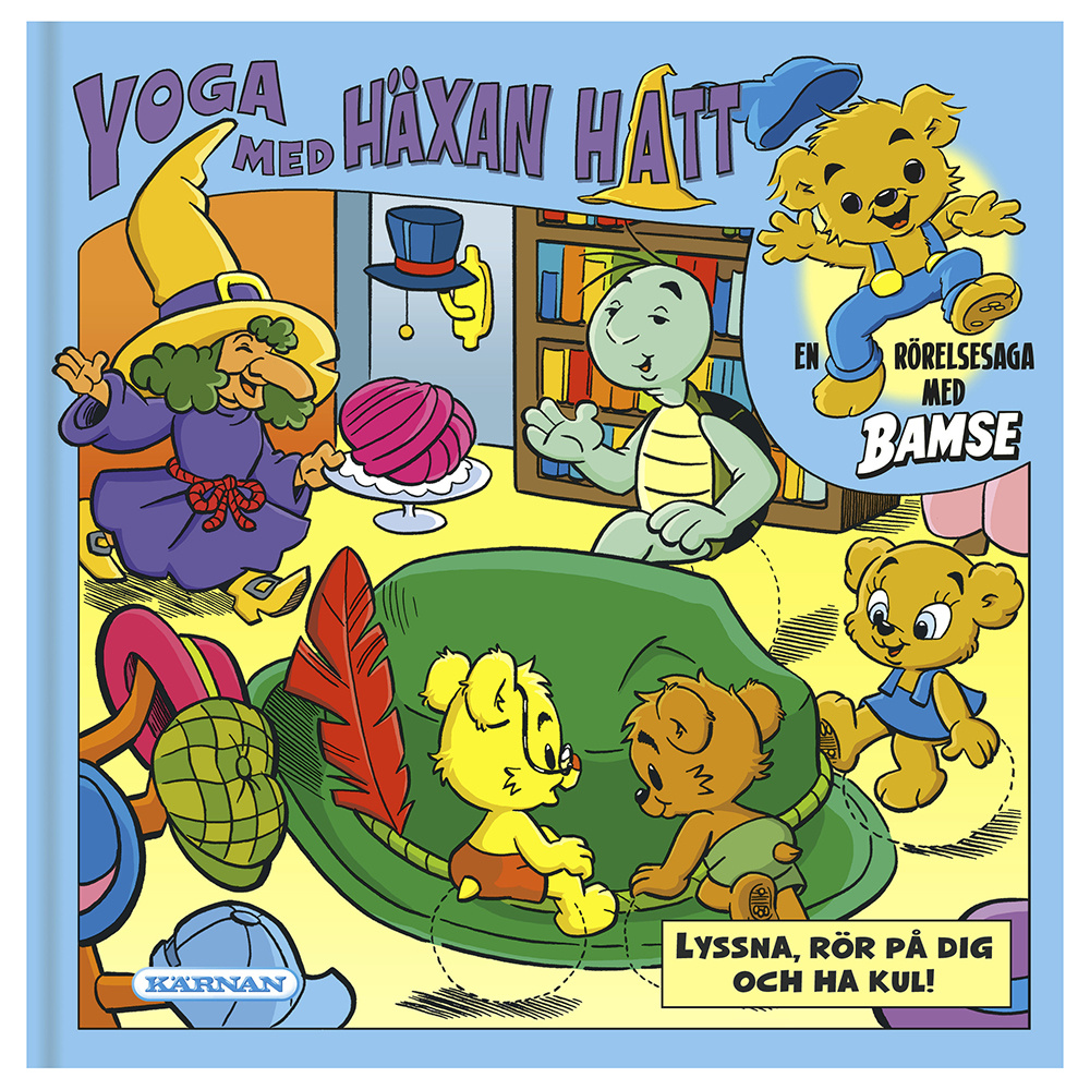 Bamse Rörelsesaga - Yoga med häxans hatt