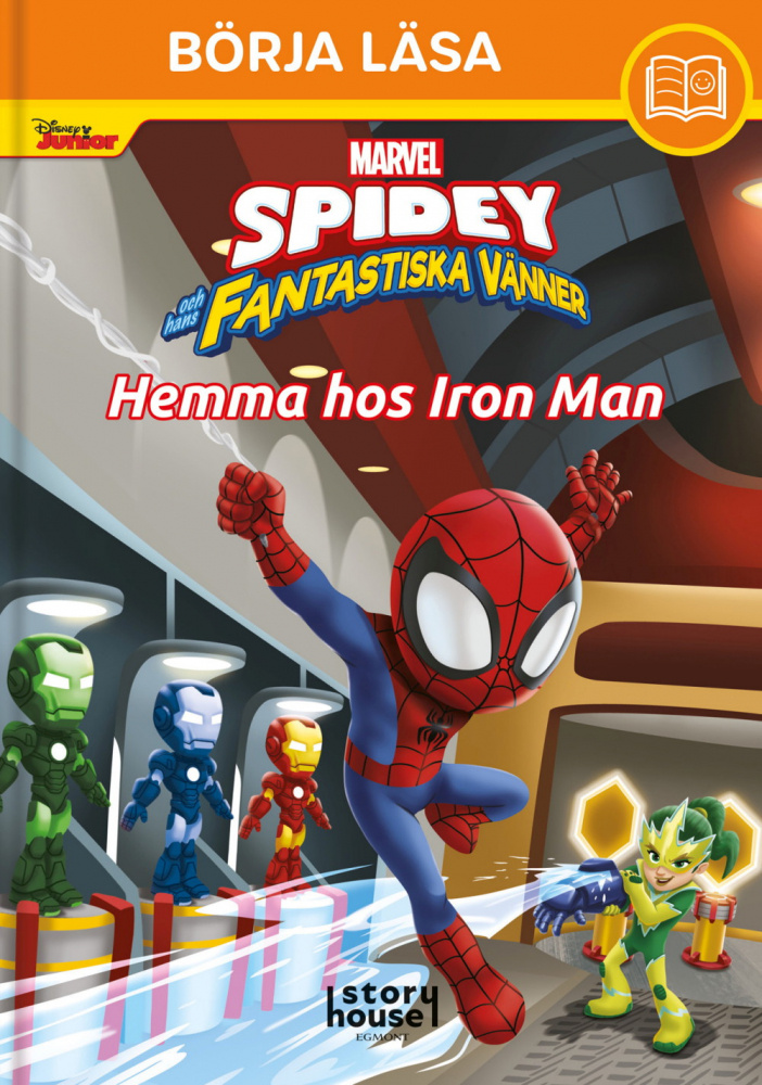 Börja Läsa - Spidey, Hemma hos Iron Man