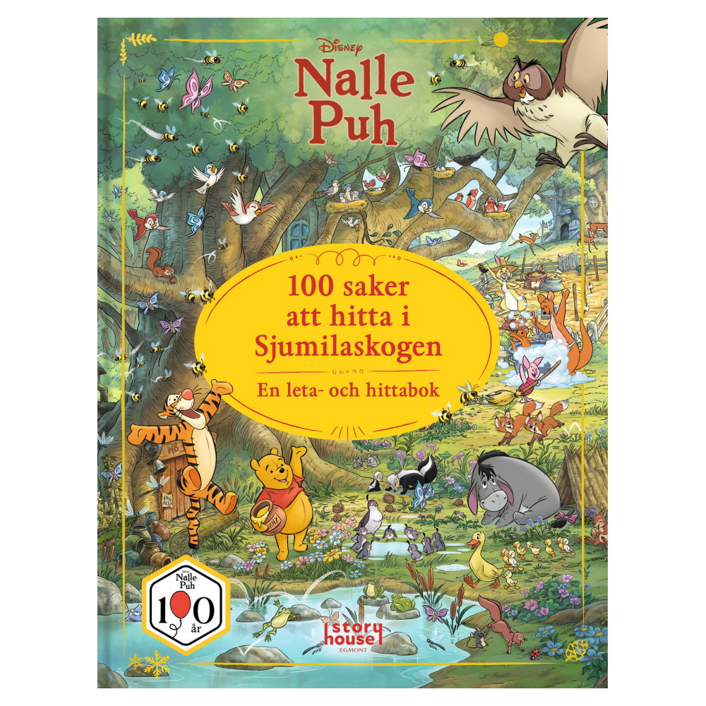Disney Nalle Puh - 100 saker att hitta i Sjumilaskogen