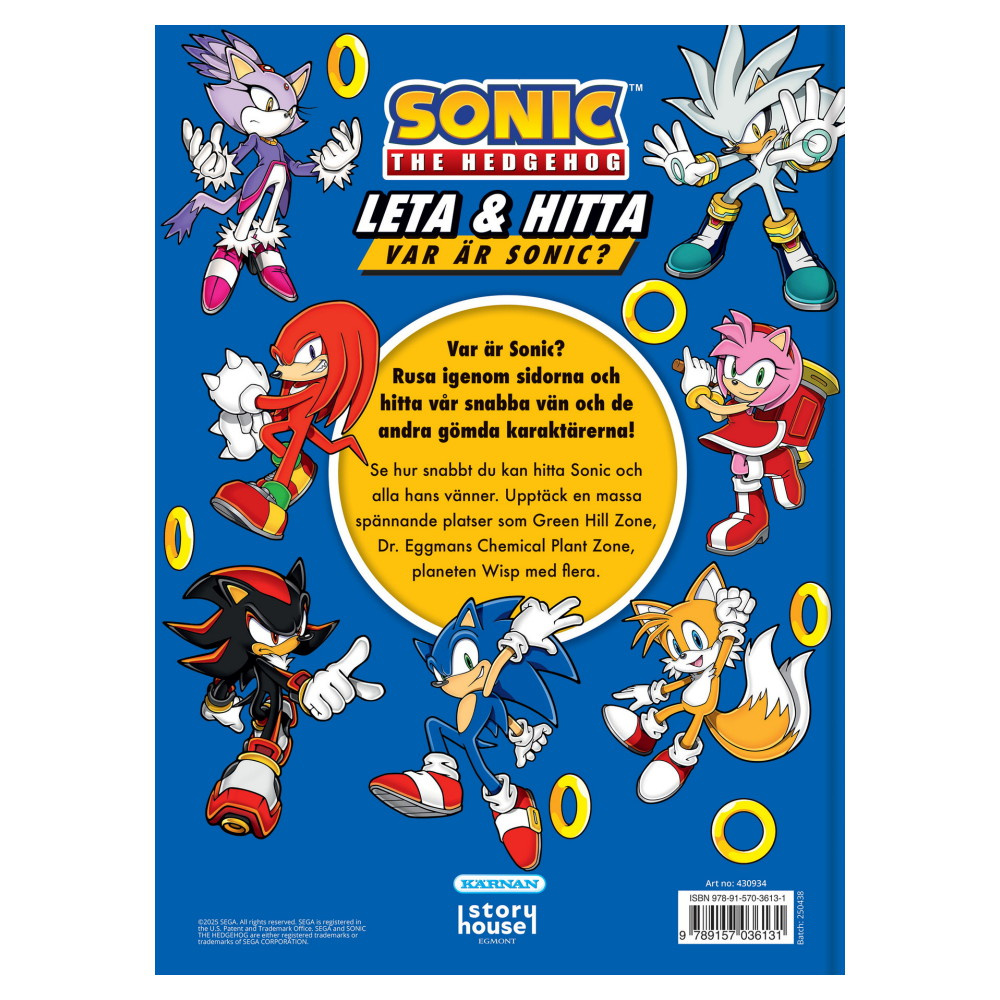 Sonic the Hedgehog - Leta & Hitta