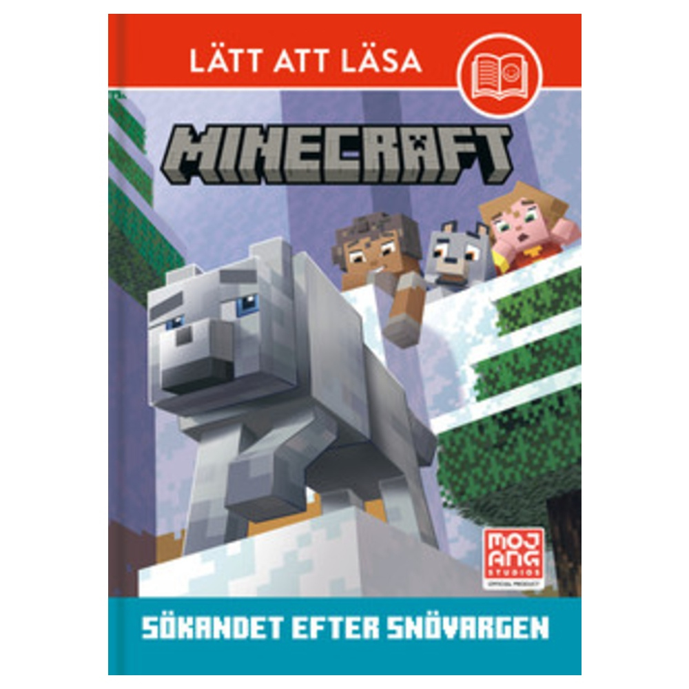 Bok: Minecraft Lätt att läsa - Sökandet efter snövargen