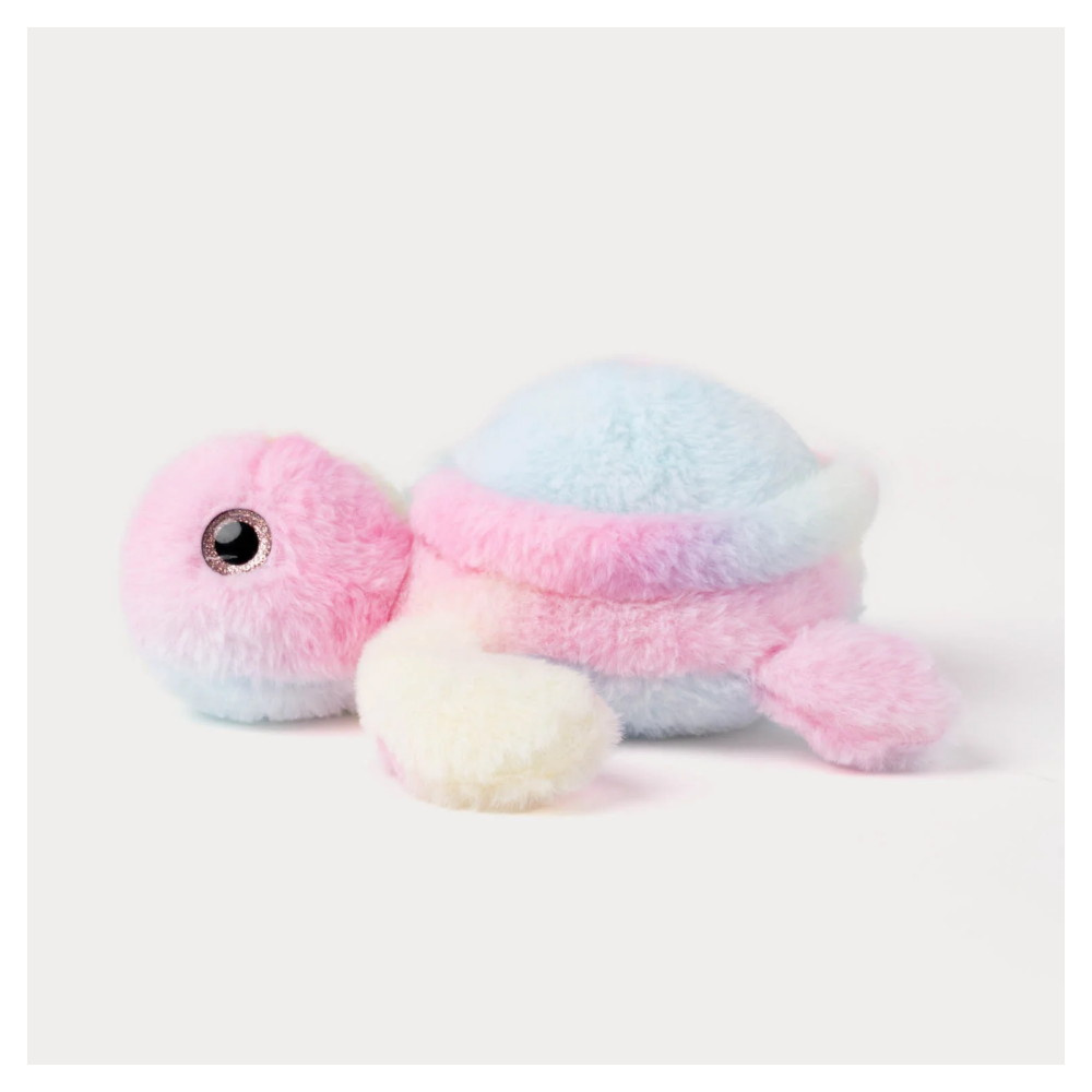 Teddykompaniet - Sköldpadda Regnbågsfärgad 25 cm