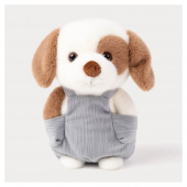 Teddykompaniet - Hund med snickarbyxor 22 cm Teddykompaniet - Hund med snickarbyxor 22 cm