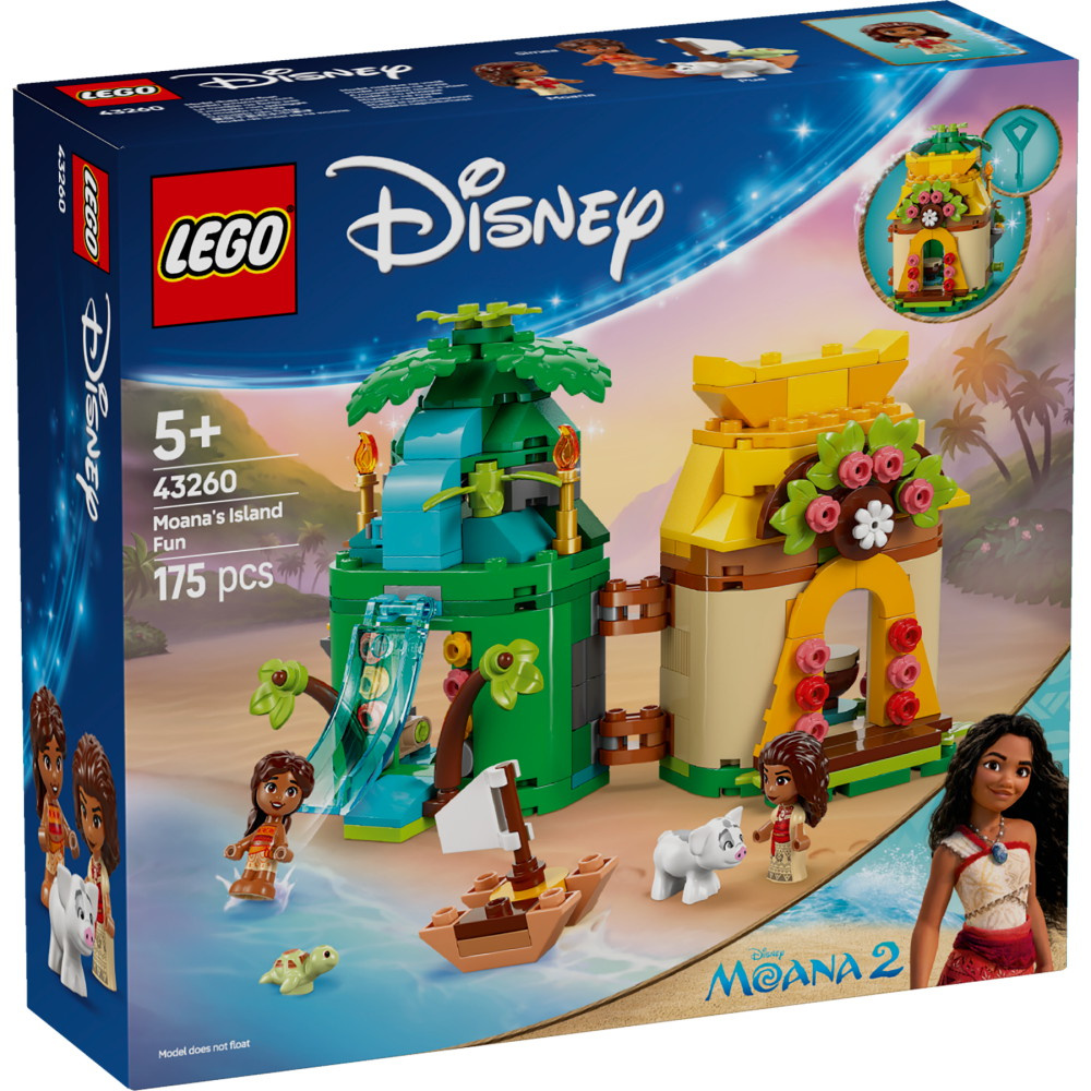 LEGO Disney - Vaianas skoj på ön