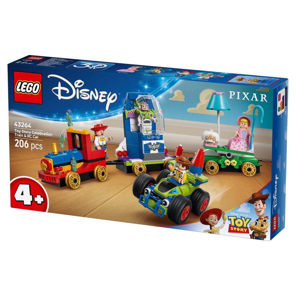LEGO Disney - Toy Story kalaståg och RC bil