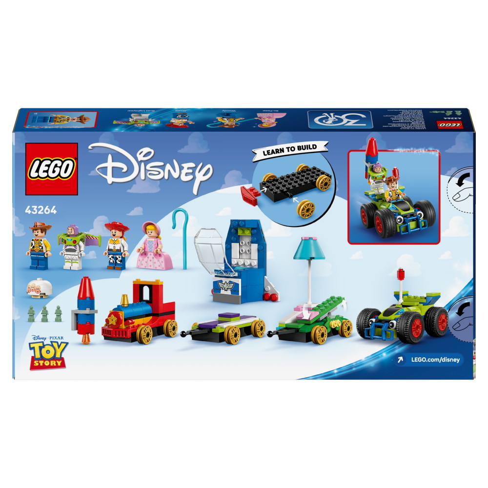 LEGO Disney - Toy Story kalaståg och RC bil