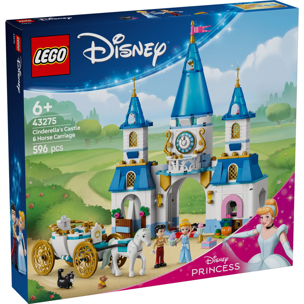 LEGO Disney - Askungens slott och häst med vagn