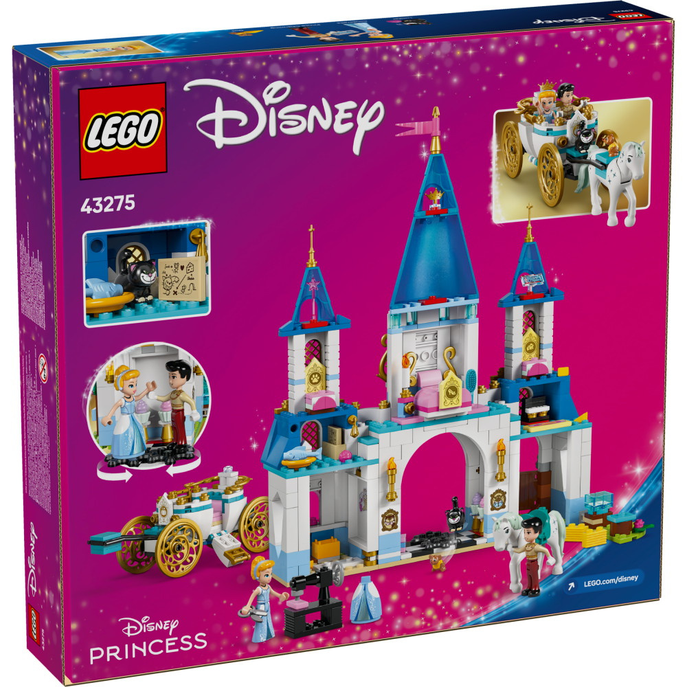 LEGO Disney - Askungens slott och häst med vagn