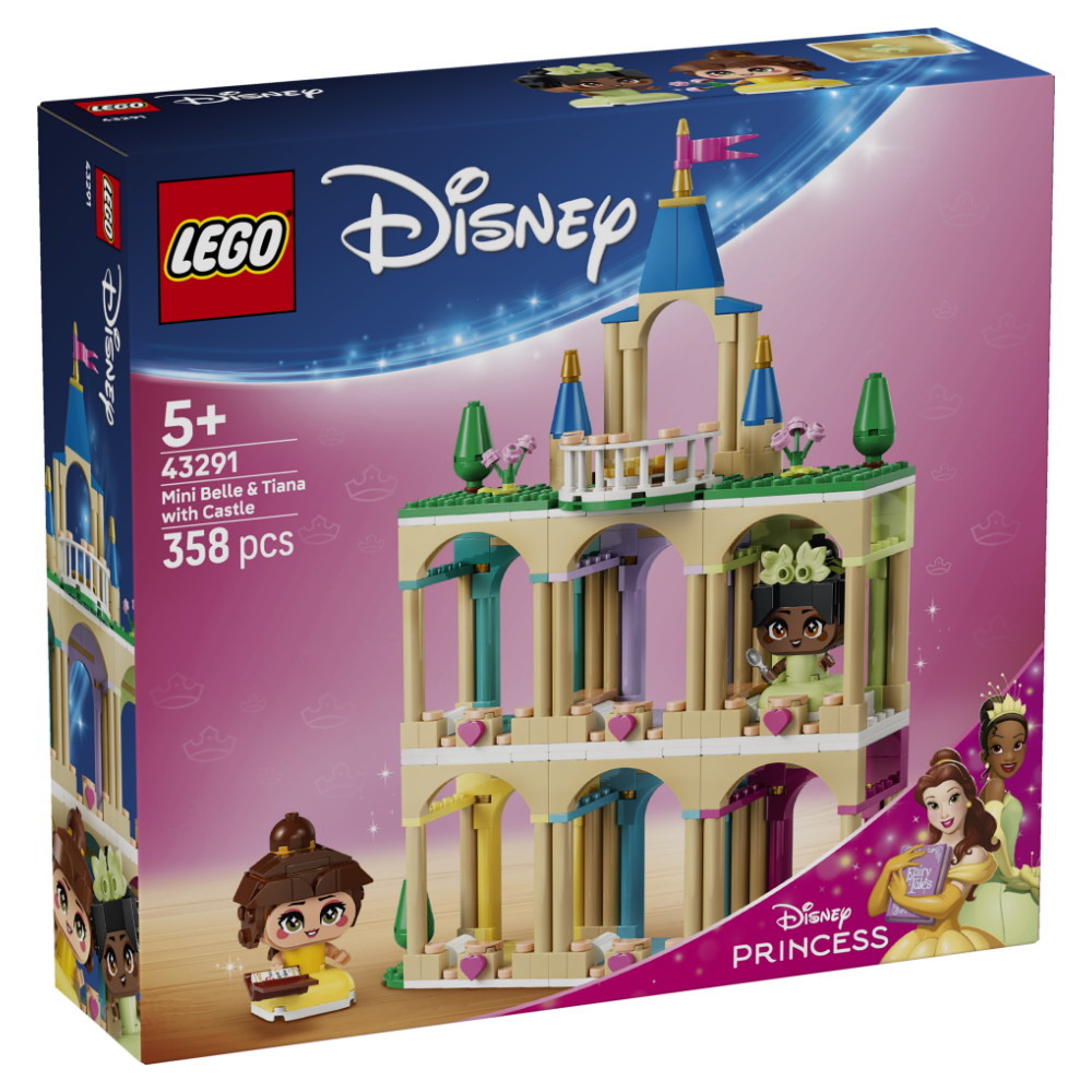 LEGO Disney - Belle Och Tiana Med Slott I Miniformat