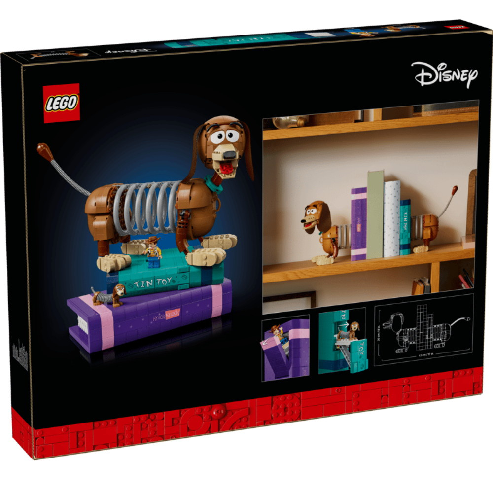 LEGO Disney - Toy Story Bokstöd Med Hunden Slinky 