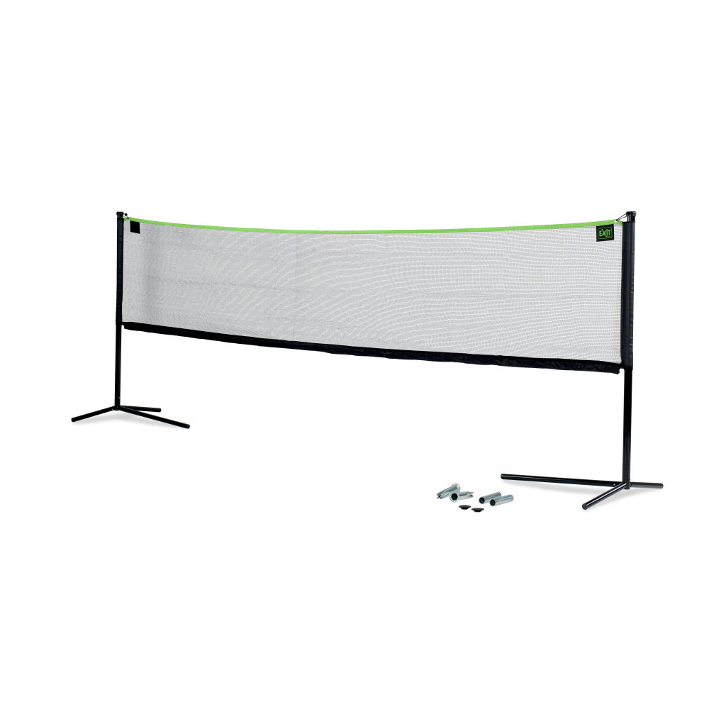 EXIT justerbart sportnät 243x500cm - svart