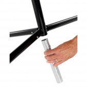 EXIT justerbart sportnät 243x500cm - svart EXIT justerbart sportnät 243x500cm - svart