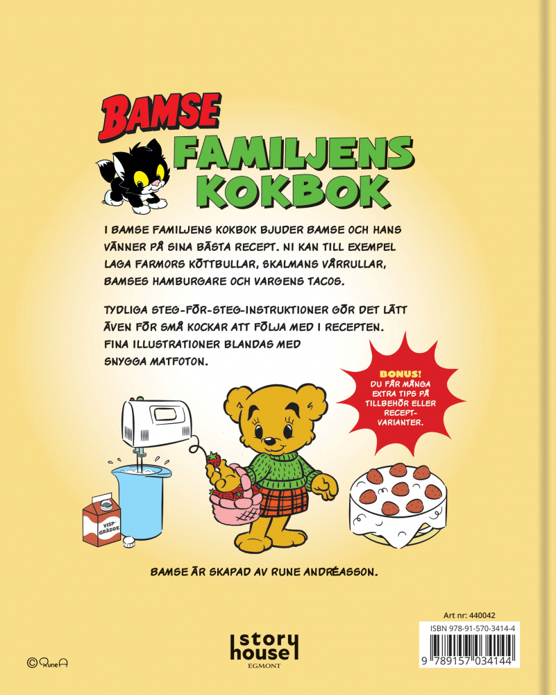 Bamse Familjens Kokbok