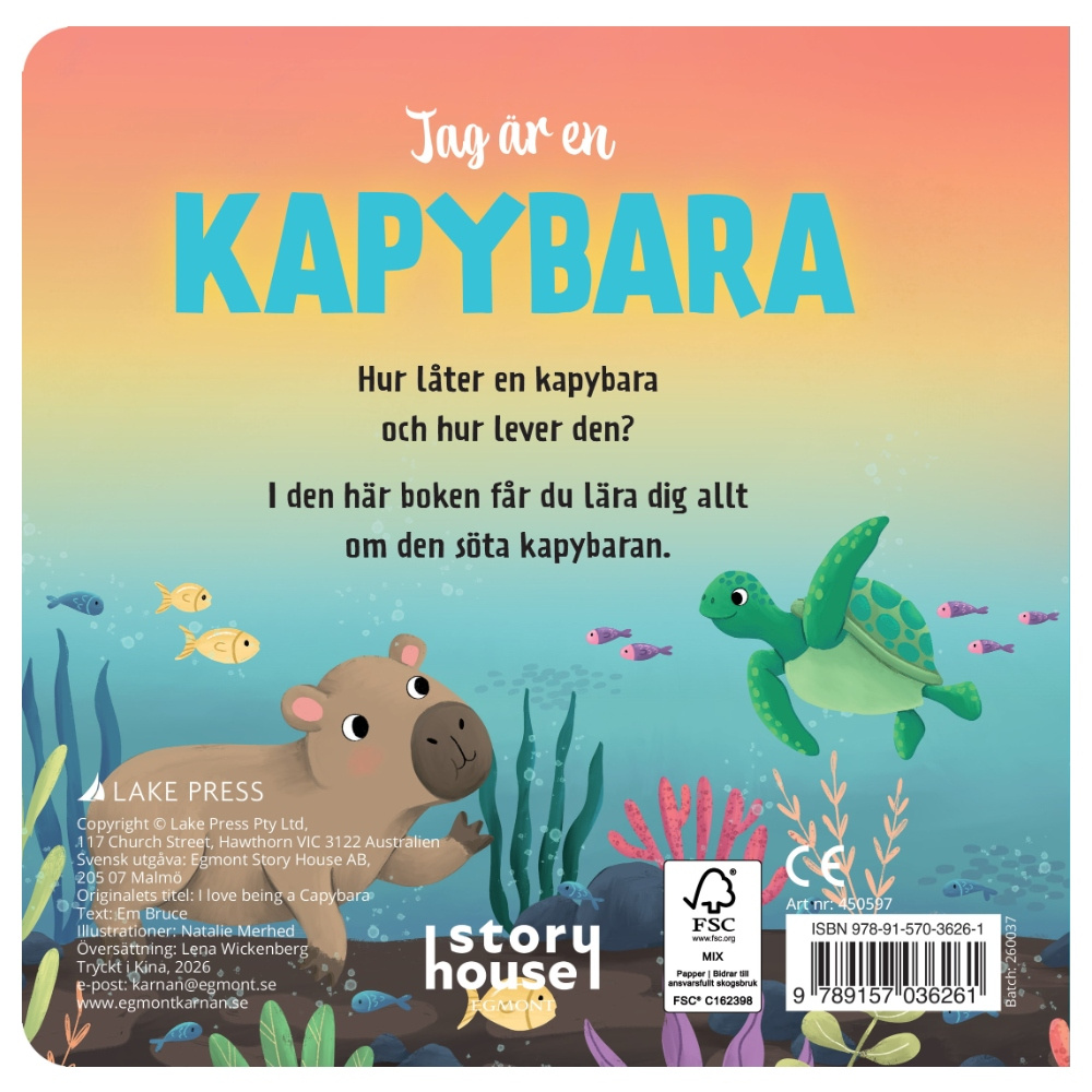 Pekbok - Jag är en Kabybara