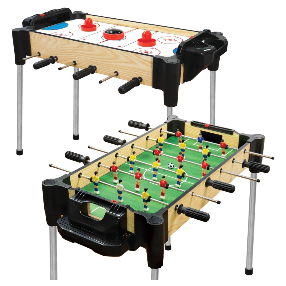 TRG Games - Bordfotboll och Airhockey 2 i 1 