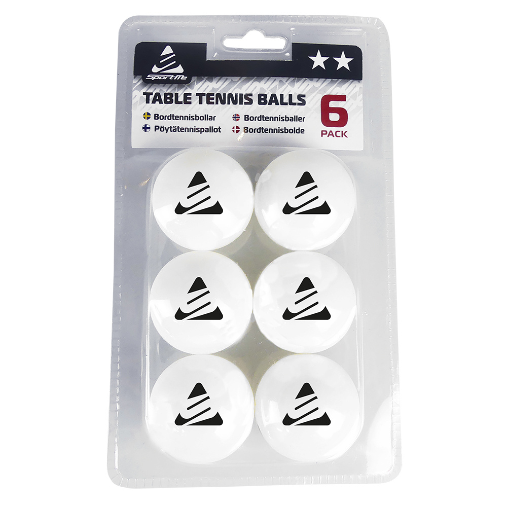 Sportme Bordtennisbollar 6-pack