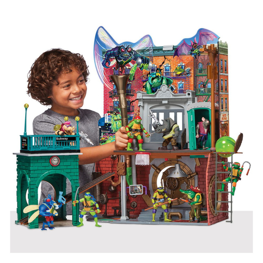 Turtles Mutant Mayhem Sewer Lair