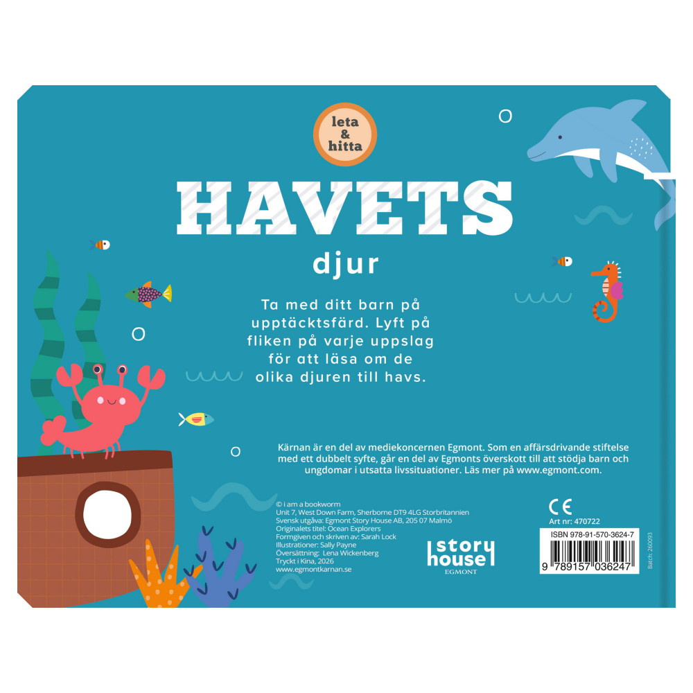 Havets Djur - Leta & Hitta Bok