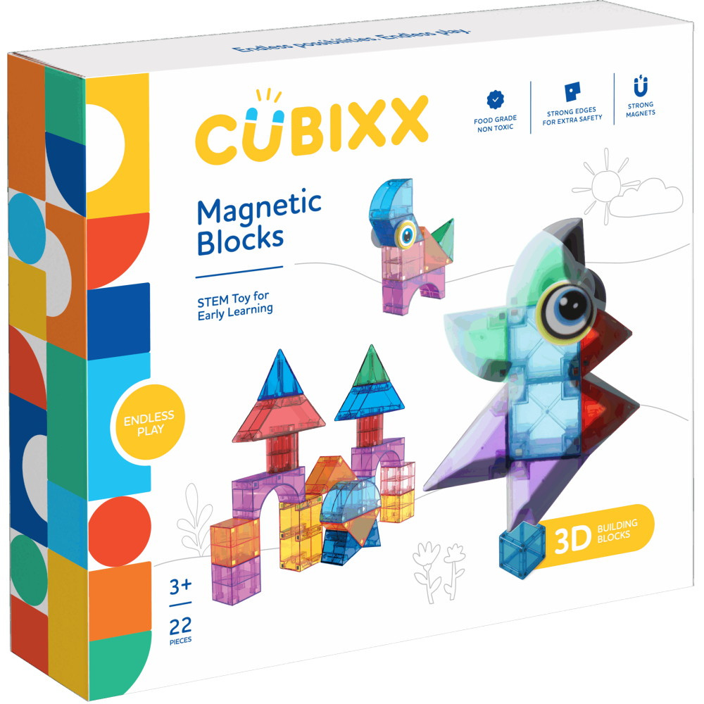 Cubixx - Magnetic Blocks 22 Delar