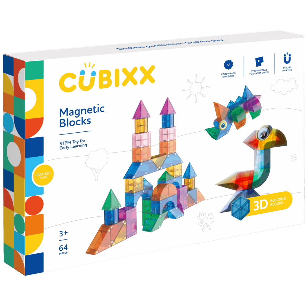 Cubixx - Magnetic Blocks 64 Delar