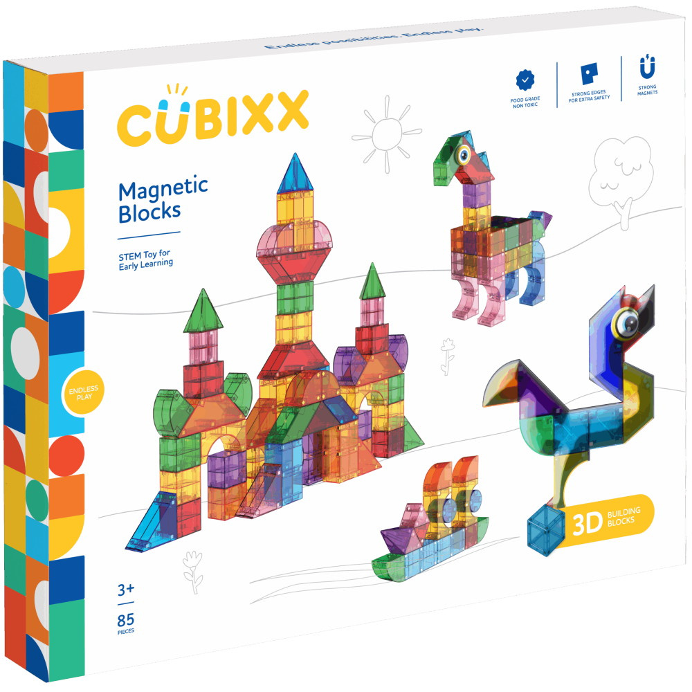 Cubixx - Magnetic Blocks 85 Delar
