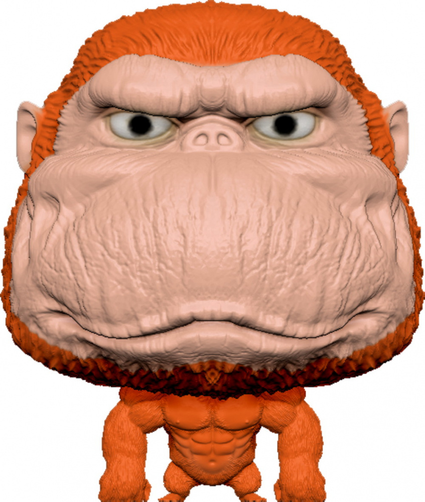 Splats Head, Maxi Bubu Monkey