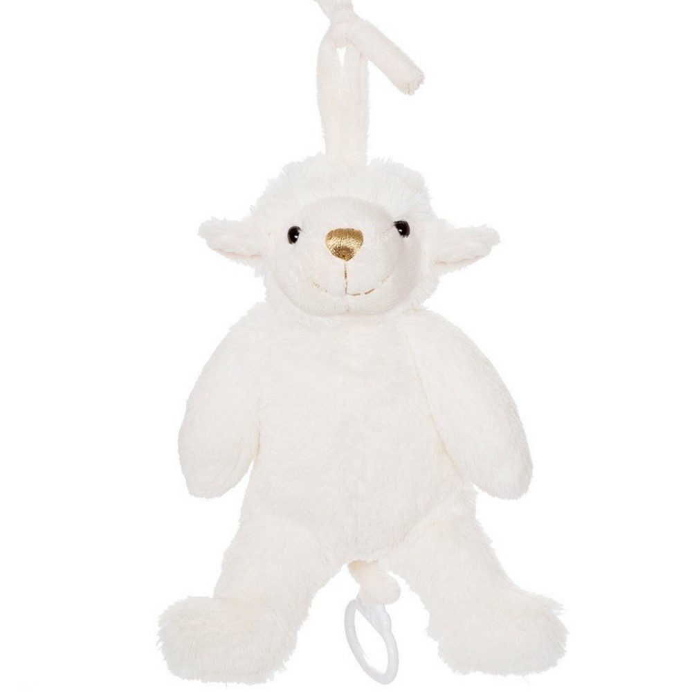 Teddykompaniet - Hampe, Speldosa, Lamm