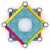 Geomag Glitter Pannels Recycled 22 Bitar