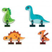 Geomag Magnetic Tiles Dino World 25 Bitar Geomag Magnetic Tiles Dino World 25 Bitar