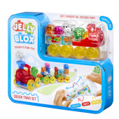 Jelly Blox Squishy Train Set 35 delar Jelly Blox Squishy Train Set 35 delar